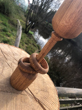 Load image into Gallery viewer, Hand carved Celtic Wedding Goblet gorgeous wedding or anniversary gift.