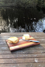 Load image into Gallery viewer, Large Wood Chopping Board Premium Hardwood Kitchen Essential for Food Prep & Serving