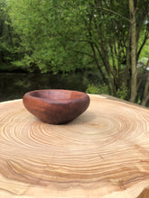 Load image into Gallery viewer, Small handcrafted Sapele hardwood bowl. Perfect catch all or jewellery dish.
