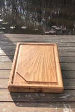 Load image into Gallery viewer, Oak Meat Chopping Board - Durable BBQ Resting Board for Grill Masters & Home Chefs, Premium Quality