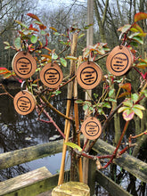 Load image into Gallery viewer, Two trees and a key ring 🌳