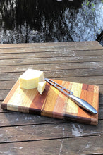 Load image into Gallery viewer, Small Hard Wood Chopping Board Premium Hardwood Kitchen Essential for Food Prep & Serving