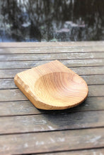 Load image into Gallery viewer, Handcarved Solid Oak Bowl - Unique Emerging Design, Rustic Home Decor & Kitchen Essentials