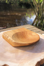 Load image into Gallery viewer, Handcarved Solid Oak Bowl - Unique Emerging Design, Rustic Home Decor & Kitchen Essentials