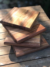 Load image into Gallery viewer, Small square Wooden Chopping Board, Hardwood cutting board Kitchen Essential for Food Prep & Serving