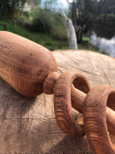 Load image into Gallery viewer, Hand carved Celtic Wedding Goblet gorgeous wedding or anniversary gift.