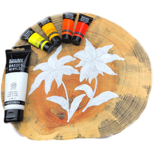 Load image into Gallery viewer, Tiger lilies acrylic painting