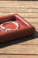 Load image into Gallery viewer, hand carved dual tray Sapele trinket dish or organiser