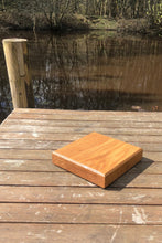 Load image into Gallery viewer, Oak Herb Board Small Chunky Square Chopping Block for Kitchen & Cooking Essentials
