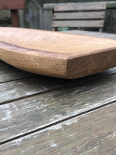 Load image into Gallery viewer, Handcrafted Oak Fruit Bowl, Platter - Elegant Kitchen Centerpiece, Perfect for Display or Serving