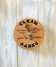 Load image into Gallery viewer, Handmade wooden Dishwasher/Fridge Magnet