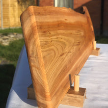 Load image into Gallery viewer, Cherry wood charcuterie serving board, perfect cheese board ideal father's day gift
