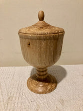 Load image into Gallery viewer, Elm wood lidded pot
