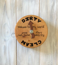 Load image into Gallery viewer, Handmade wooden Dishwasher/Fridge Magnet