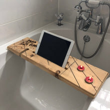 Load image into Gallery viewer, Wooden bath rack