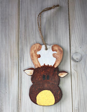 Load image into Gallery viewer, Handcrafted Reindeer Christmas decoration