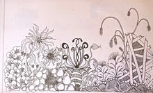 Load image into Gallery viewer, Original hand drawn Zentangle art