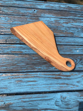 Load image into Gallery viewer, Solid cedar shaped serving board