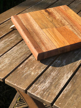Load image into Gallery viewer, Small square Wooden Chopping Board, Hardwood cutting board Kitchen Essential for Food Prep &amp; Serving
