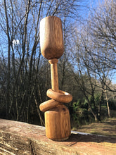 Load image into Gallery viewer, Hand carved Celtic Wedding Goblet gorgeous wedding or anniversary gift.
