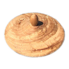 Load image into Gallery viewer, Elm wood lidded pot
