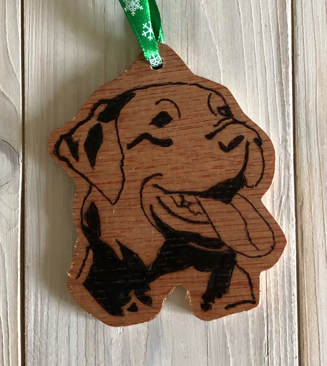 Dog tree ornament