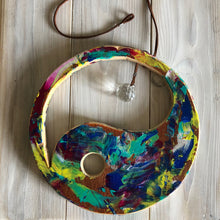 Load image into Gallery viewer, Yin yang suncatcher.
