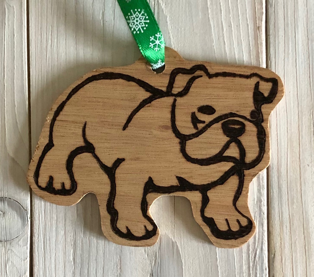Dog tree ornament