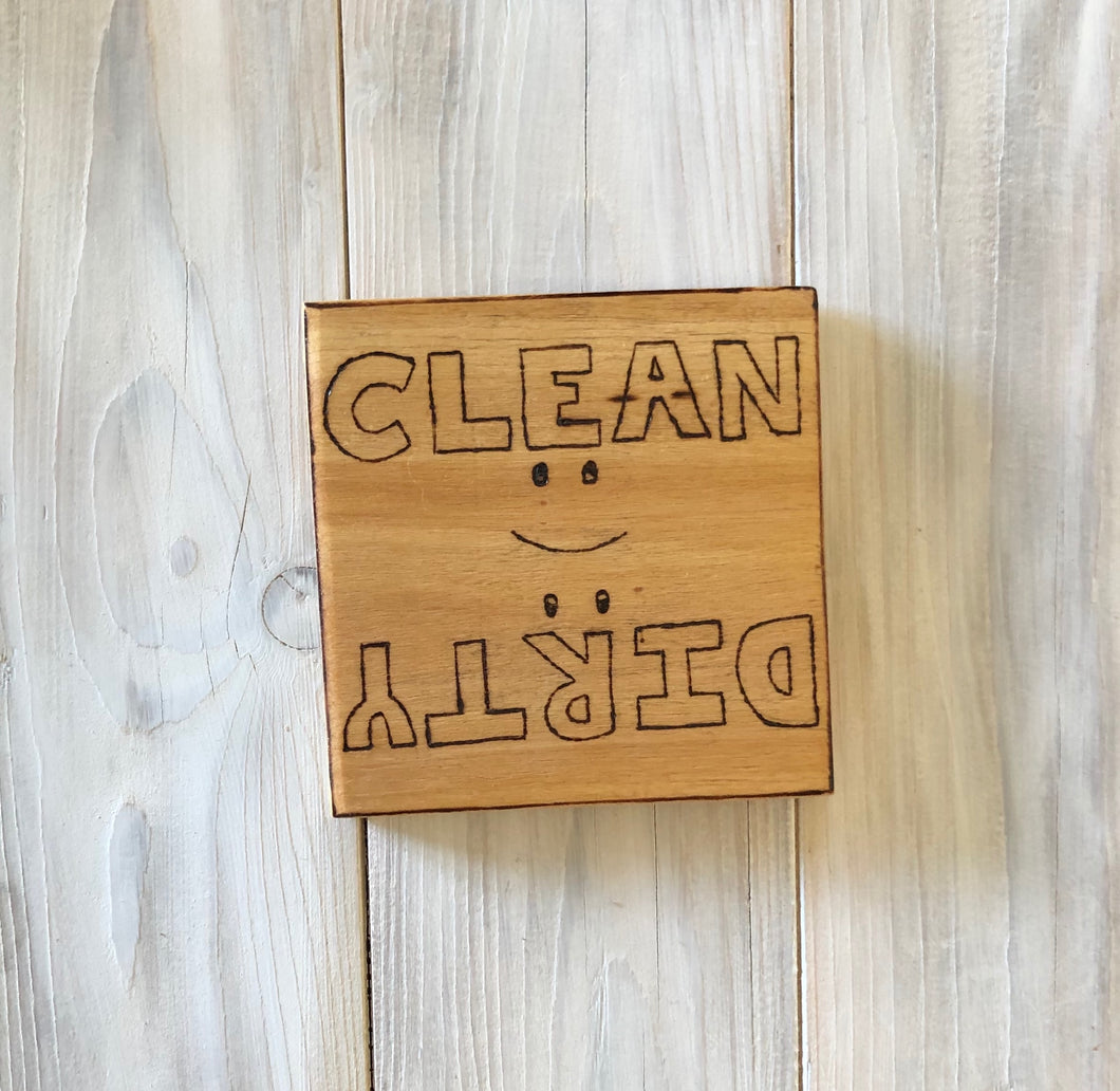Handmade fun Dishwasher fridge magnet
