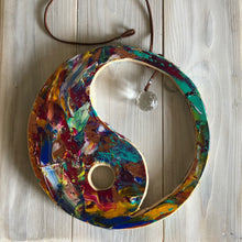 Load image into Gallery viewer, Yin yang suncatcher.
